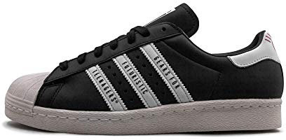 adidas Mens Super Star 80S Human Made Black Fy0729 Size - 4