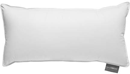 Traumnacht Exklusiv Dreikammerkissen mit hochwertiger Daunen und Federn, 40x80 cm, Öko-Tex zertifiziert, produziert nach deutschem Qualitätsstandard