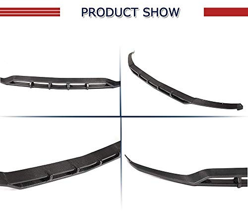 Frontal Alerón Spoiler Labio para Mercedes Benz GLC Class X253 GLC300 GLC300e Sport Sport Utility 2020-2021,Parachoques Delantero Labio Divisor Difusor Kit Carrocería