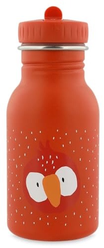 Trixie - Gourde pour Enfants en Acier Inoxydable 350ml - Mr. Parrot (Perroquet)
