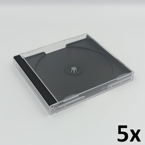 5x Playstation 1 PS One PS1 PSX Nytt Tomt Fodral Ersättningsbox PAL NTSC-J 1CD tom playstation-låda, fodral, låda, ersättningslåda 5 st
