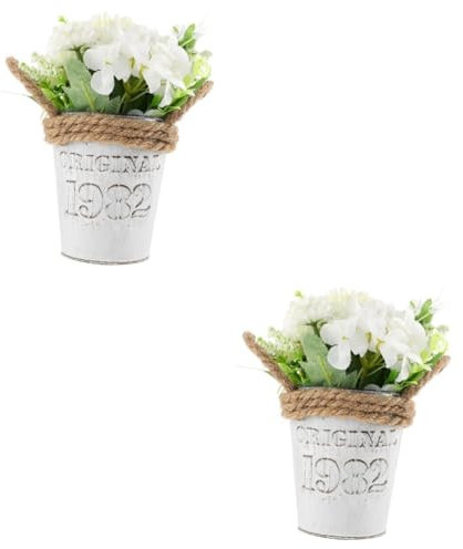 Warmhm Künstliche Hortensie Im Topf – Dekorative Bonsai-Pflanze Aus Seidentuch - Farbenfroh Und Pflegeleicht Ideal Für Wohnzimmer Büro Oder Als Tischdekoration – Mini Design Für Jeden