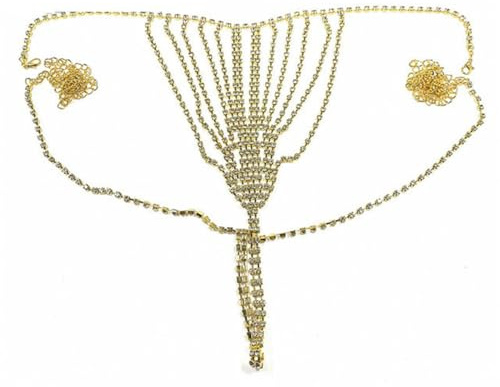 Bohemia Sexy Retro Bikini-Schmuck, Multicapa Cadenas de cuerpo Club nocturno Collar Accesorios para el cuerpo Joyas, Cadena Del Cuerpo Cadena De Bikini Body Chain, Para Joyería De Discoteca De Playa