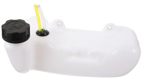 Sosoport Serbatoio del Carburante Spesso per Tosaerba Pratico Contenitore per Olio Serbatoio di Stoccaggio per Due Tempi Realizzato in Robusti Materiali Plastici Facile da Installare e Affi