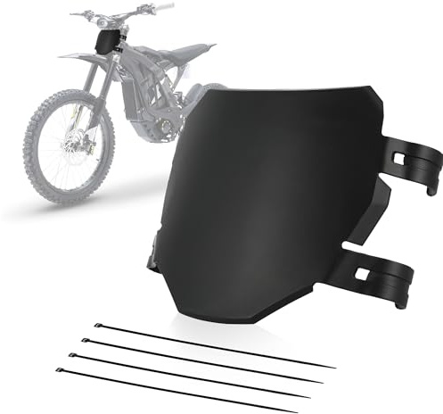 Placa de matrícula delantera para motocicleta Surron Light Bee S/X X160 X260 Talaria X3 MX3 MX4, impermeable y resistente a los arañazos