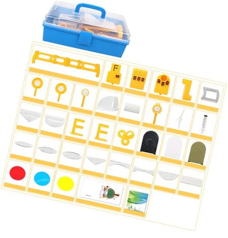 Pädagogisches optisches Messwerkzeug, Hände auf Physik, Optik, Experimentierbox-Set für Wissenschaftslabs, Experimente, optische Experimentierkasten
