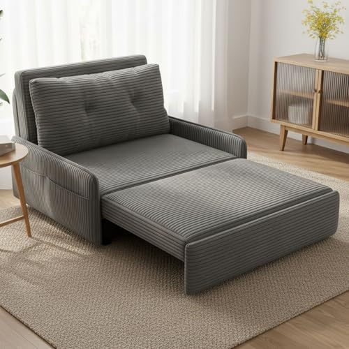 Generisch 3-in-1 Schlafsofa mit Bettfunktion und stauraum für kleinen Raum
