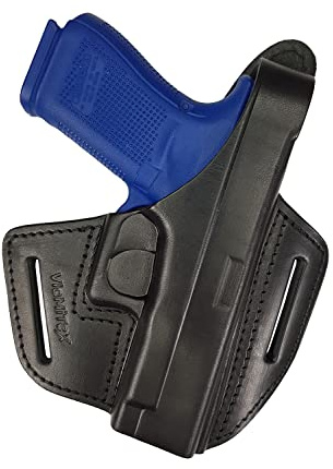 VlaMiTex OWB Leder Holster für Glock 17 19 22 23 25 31 32 34 35 37