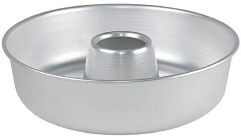 STAMPO FORMA TORTIERA CIAMBELLA ALLUMINIO CON BUCO CM.28