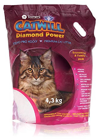 Tommi 03525 Catwill Silikatstreu, 4.3 Kg