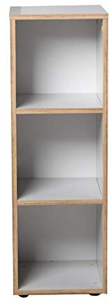 roba Seitenregal 'Caro', passend unter Wickelkommode 'Caro', für Baby- & Kinderzimmer, lichtgrau