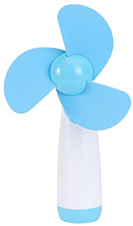 BESPORTBLE Mini-Handventilator – batteriebetriebener Handventilator Mini- Home Outdoor (Blau)