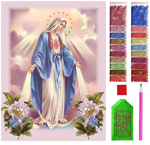 ARTULIO Diamond Painting Set – 5D Diamant Painting Bilder 30x40 cm mit Diamond Painting Zubehör für Kinder und Erwachsene - Crystal Art für Home Wand Deko