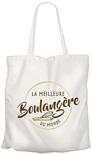 Fabulous Grand Sac Shopping Plage Etudiant La Meilleure Boulangere du Monde Artisan Boulangerie Patisserie Pain