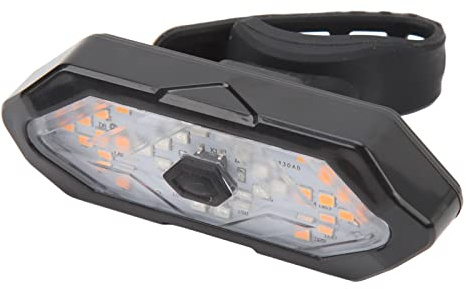 Aramox Bicicleta Intermitentes y Luces Traseras USB Recargable Impermeable con Control Remoto Inalámbrico Advertencia de Seguridad Ciclismo Luz Trasera para Bicicletas de Montaña