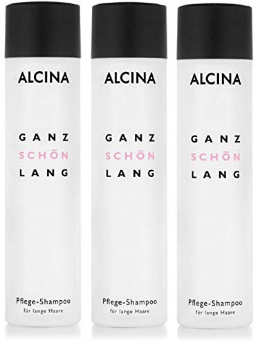 3er Haar Pflege Shampoo Alcina Ganz Schön Lang 250 ml