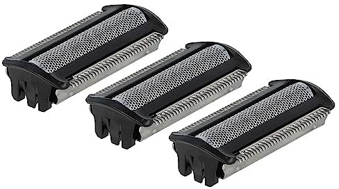 vhbw 3X Ersatz-Scherköpfe kompatibel mit Philips BodyGroom S3000 BG3010, BG30xx Elektrorasierer