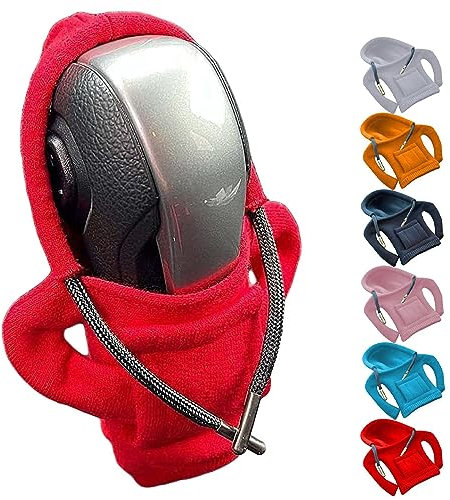 GYORI Auto schaltknauf Abdeckung,Hoodie für schaltknauf automatik,Gangschaltung Hoodie-Abdeckung,schaltknauf Hoodie,Gangschaltung Pullover Innenraum Zubehör