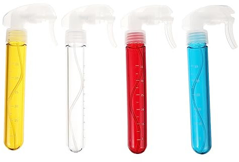FRCOLOR 4piezas Botella Rociadora Cabello De Botella Spray De Agua Continua Para Salones De Belleza y Uso Doméstico