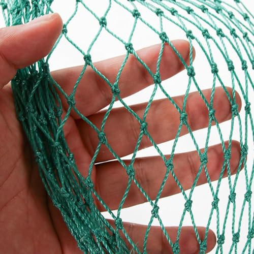 Schutznetz HüHner Habicht Taubennetz Balkon Ohne Bohren Gartennetze Maschenweite 1.5x1.5cm Netz für Rausfallschutz Schutznetz für Katze,1x10m