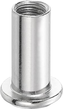 QUARKZMAN M8 x 20 mm sexkantsmutter skruvstolpe hylsmutter möbler 20 stycken