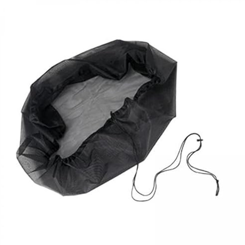 Dualoai 2x Copertura in Rete per Barili di Pioggia Copertura in Rete per Barili di Pioggia con Coulisse Rete per Barili di Pioggia per Prevenire Foglie Cadute