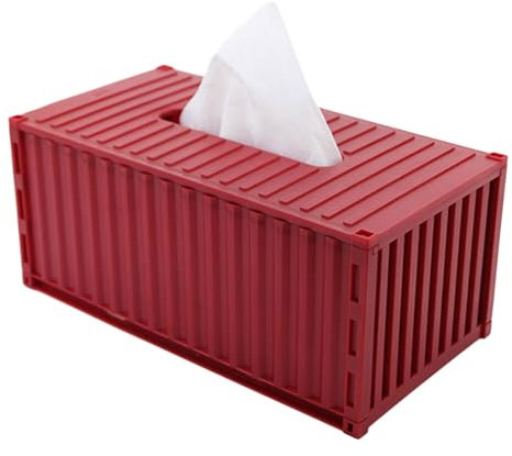 Contenedor de carga con forma de caja de pañuelos, dispensador de servilletas para dormitorio, accesorios de mesa, suministros de decoración del hogar