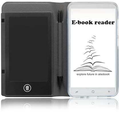 LICAEVEY E -bokläsare, 1G 8G 5 -tums HD Inkless Capacitive Screen Ebook Reader med 5MP Kamerahögtalare och Blixt, för Videoljudbild och Elektronisk Bok