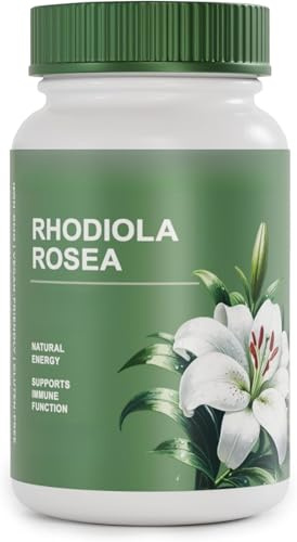 Rhodiola rosea, formula delicata a base di erbe | supporta l'equilibrio energetico, calma l'umore e la funzione cognitiva
