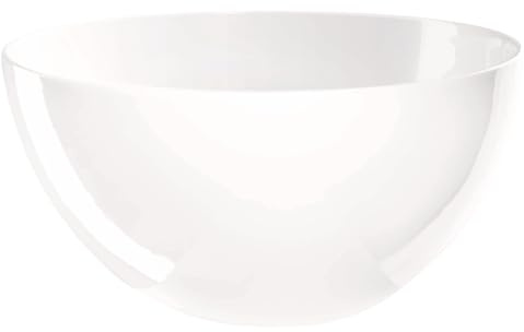 ASA 1972013 Á Table Schale Keramik, weiß glänzend, 25 x 25 x 12,50 cm