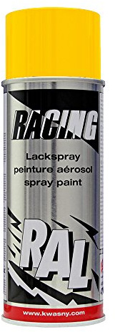 Kwasny Auto-K Racing Lackspray rapsgelb RAL 1021 400 ml Autolack Spraylack Sprühlack