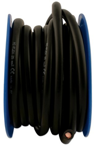 Connect 30064 Batteriekabel, 10 m Länge, 113 mm, 24 V, Schwarz