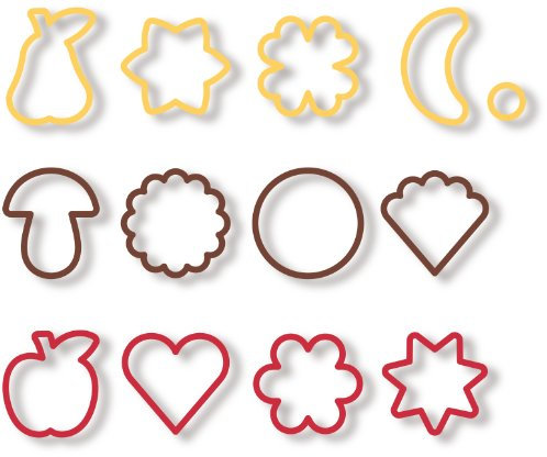 Tescoma 630900 Delicia Tagliabiscotti Tradizionali in Anello, 13 Pezzi