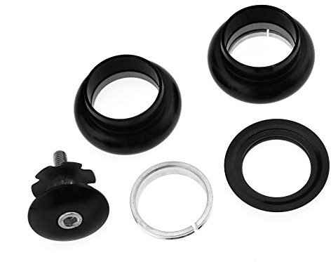 Be In Your Mind 34 mm MTB gewindelos externes Steuersatz versiegelte Patronenlager 1-1/8 Zoll (schwarz)