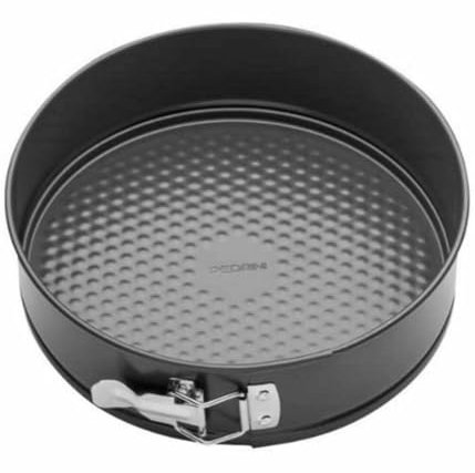 TrAdE Shop Traesio TEGLIA da Forno TORTIERA per Dolci Torta Chiusura A Cerniera 20CM in Acciaio