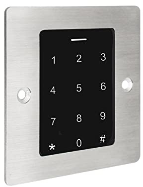 Gelikom BP3 RFID & PIN Unterputz Türschloss (1 Relais + Wiegand) (Codeschloss + Netzteil + Sboard)