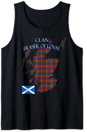 Fraser of Lovat Schottischer Clan Tartan Schottland Tank Top