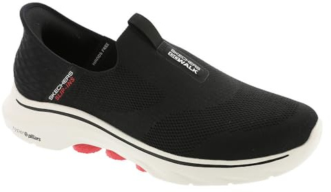 Skechers Go Walk 7 Easy on 2 Herren-Sneaker, Schwarz, 44 EU