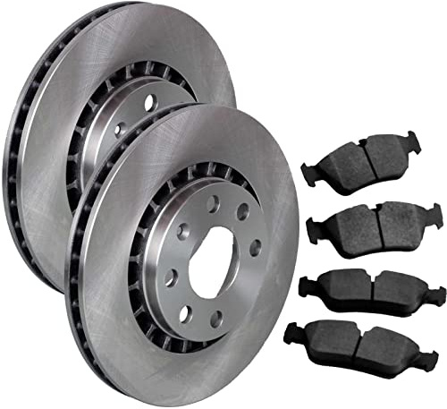 Bremsscheiben 288mm + Beläge vorne | 204788+2247113 (288x25mm, Trw) für Golf 7 A3 Leon Octavia