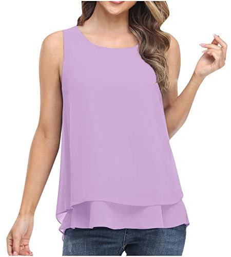tsaChick Spitzen Oberteil Spitzentop Stehkragen Damen Seamless Variotube Nierenwärmer Top Rock Tube Violett 4XL