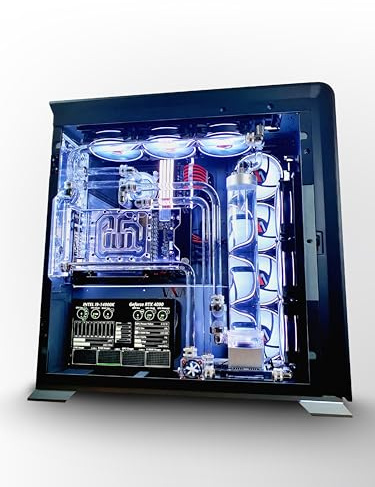VIXIA High End Custom Watercooled Gaming PC - Intel Core i9 14900K 6.0GHz - GeForce RTX 4090 DDR6X 24GB - DDR5 64GB 6000MHz - PCIe4.0 M.2 NVME 2TB - Dual Cooling - VXD-120B