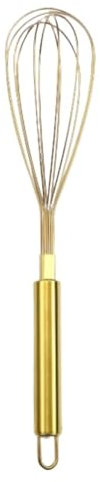 Varillas Cocina Espumador De Leche Batidor De Huevos Dorado, Batidor Manual De Acero Inoxidable, Batidora De Huevos, Herramientas Para Hornear Pasteles, Utensilios De Cocina Batidora De Leche
