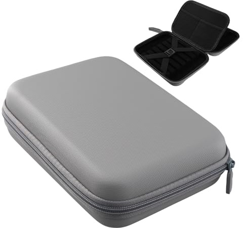 Agvdg Darts Case: Darts Wallet Regular Size Gray Store 12 Darts and More Dart Accessories Built-in Storage Tubes and Pockets for Flights Tips Shafts Professional Darts Accessories