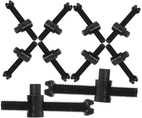 BCOATH 10Pcs Chainsaw Tensioner Adjuster Screws for Lawn Mower Electric Saw Durable Metal Replacement Parts for Chain Tension