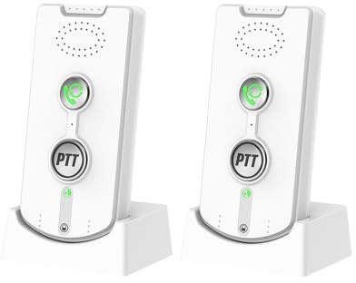 2 citofoni wireless per chiamate bidirezionali vocali domestiche ultra lunghe distanze 1000 m 3000 piedi citofono portatile per anziani camera a comunicazione bidirezionale