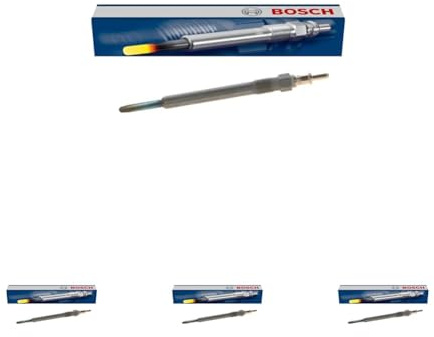 Bosch 0250202142 - Glühkerze Duraterm - Kartonbox – 1 Stück - für dieselbetriebene Fahrzeuge (Packung mit 4)