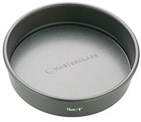 MasterClass Crusty Bake Bandeja de horno perforada antiadherente sin PTFE, PFOA ni BPA, robusta de acero al carbono de 1 mm de grosor, 24 x 18 cm