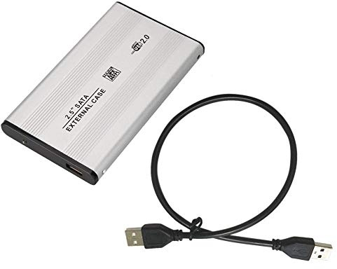 KALEA-INFORMATIQUE Boîtier USB 2.0 pour Disque SATA 2.5 | Boîtier USB 2.0 pour disque dur SATA 2,5, fourni avec housse de protection.