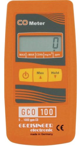 Greisinger GCO 100 CO-Gasmessgerät (Kohlenmonoxid)