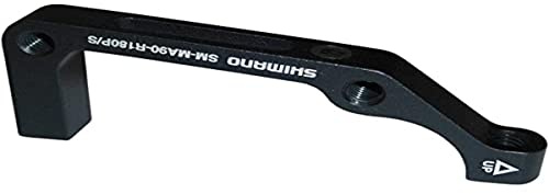 SHIMANO Unisex_Adult I-smma90r180ps Brake Brackets & Adapters, Black, 180 mm